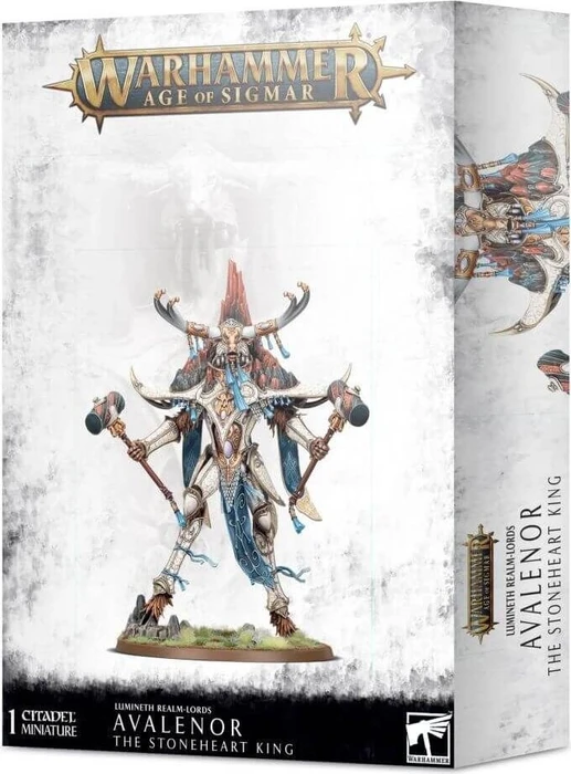 Games Workshop Warhammer Age of Sigmar - Lumineth Realm-Lords - Avalenor, the Stoneheart King