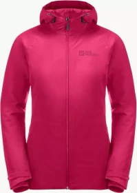 Jack Wolfskin Glaabach 3in1 Funktionsjacke cranberry (Damen)