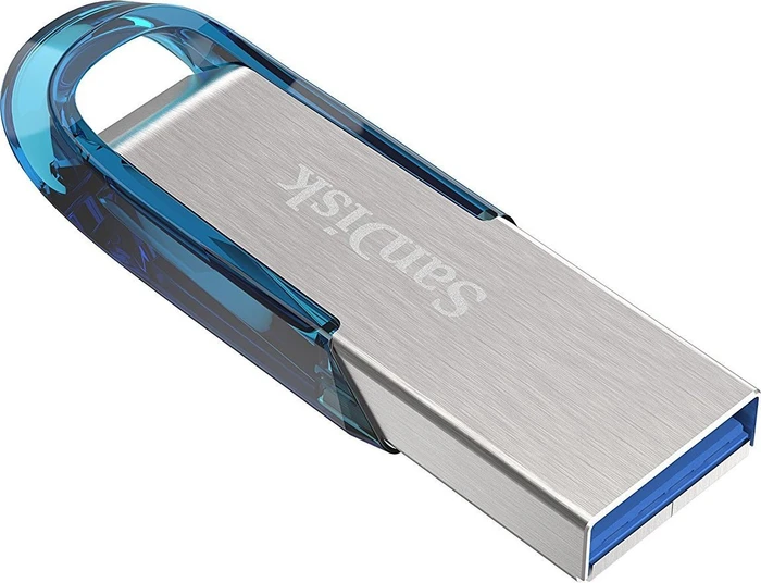 SanDisk Ultra Flair 32GB blau, USB-A, USB 3.2 Gen 1×1
