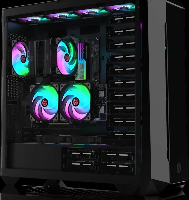 Raijintek Zofos Ultra, Glasfenster