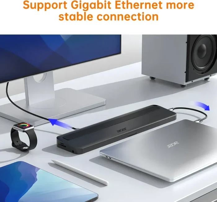 Acer 13-in-1 Docking-Ständer, USB-C 3.0 [Stecker]