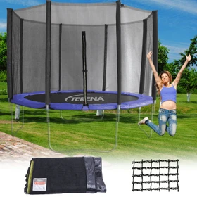 Terena Trampolin 305cm Sicherheitsnetz schwarz