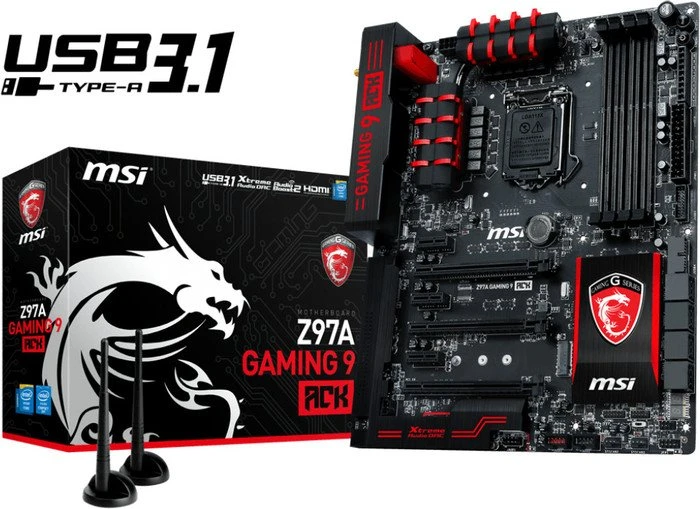 MSI Z97A Gaming 9 ACK (Intel 1150)