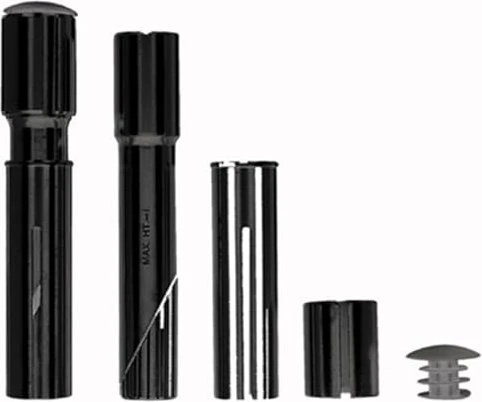 Ergotec Quill 1" - 1 1/8" Gabelschaftverlängerung schwarz