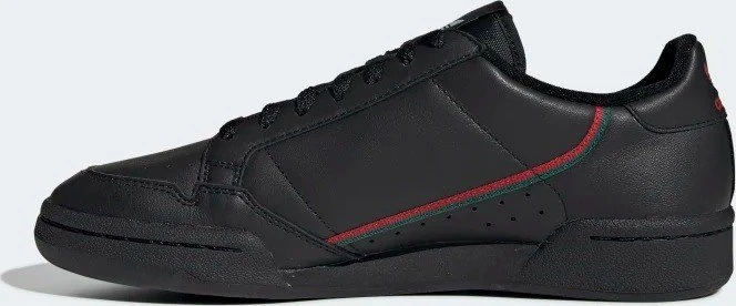 adidas Continental 80 core black/scarlet/collegiate green
