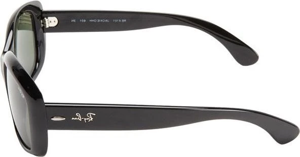 Ray-Ban RB4101 Jackie Ohh 58mm schwarz/grün (Damen)