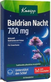 Kneipp Baldrian Nacht 700mg Filmtabletten, 30 Stück
