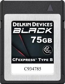 Delkin Black R1725/W1240 CFexpress 2.0 Type B 75GB