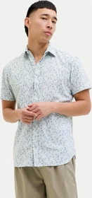 Jack & Jones Regular Fit Hemd kurzarm weiß (Herren)