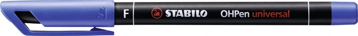 STABILO OHPen universal permanent F blau