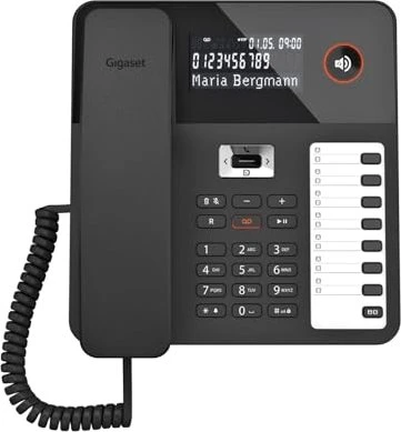 Gigaset Desk 800A - Telefon mit Schnur - Anrufbeantworter