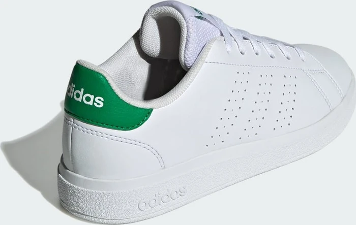 adidas Advantage Base 2.0 cloud white/green (Junior)