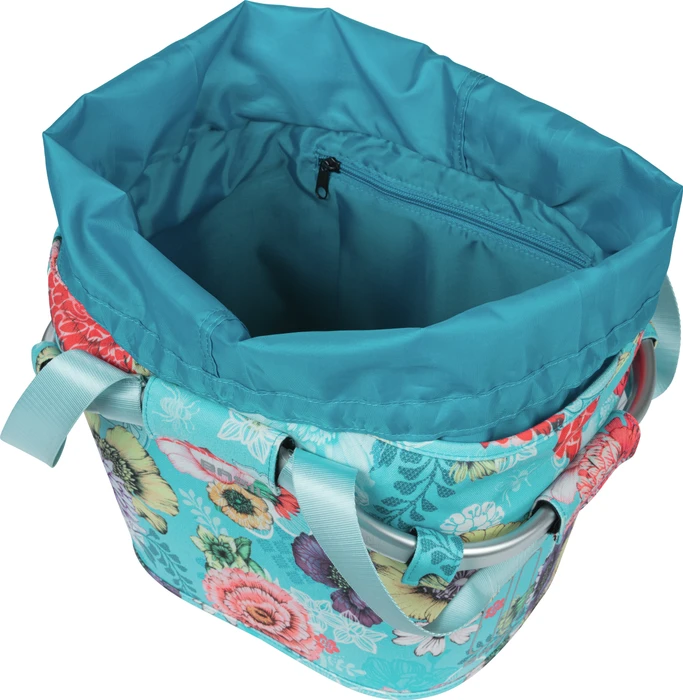 Basil Bloom Field Carry All KF Lenkerkorb blau