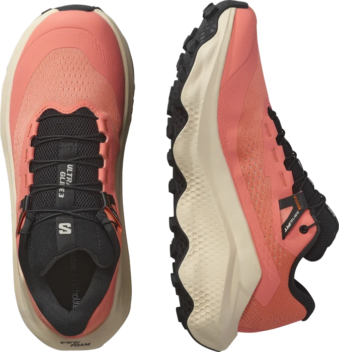 Salomon Ultra Glide 3 fusion coral/tender peach/black (Damen)