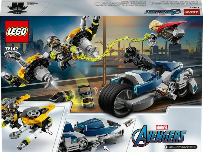 LEGO Marvel Super Heroes Spielset - Avengers Speeder-Bike Attacke