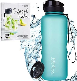 720°DGREE uberBottle softTouch Trinkflasche 1.5l ocean blue