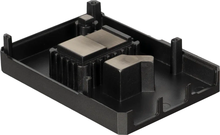 Joy-iT Aluminiumgehäuse für Raspberry Pi 5, schwarz