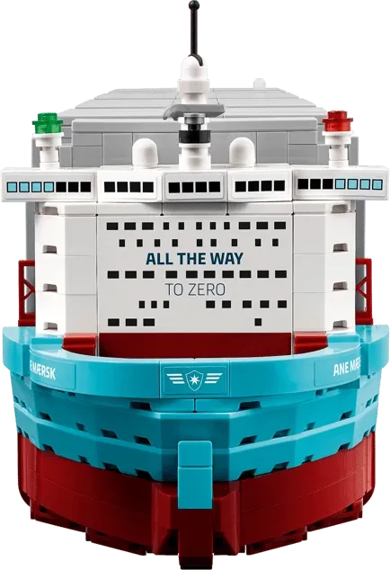 LEGO Maersk-Containerschiff mit Zweistoffantrieb