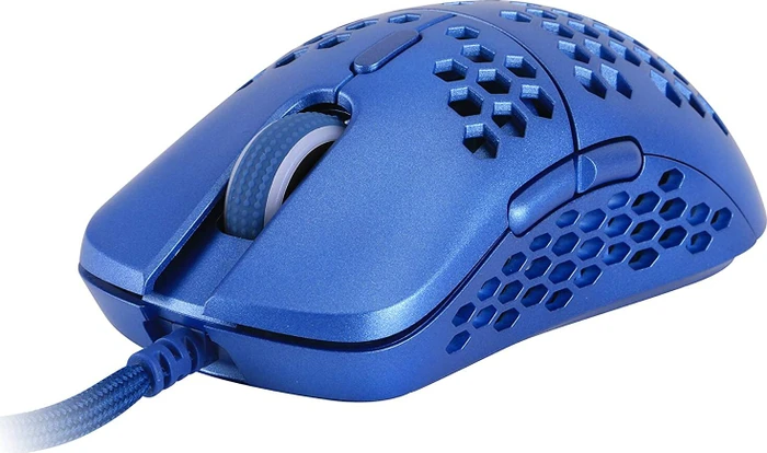 HK Gaming Mira-S Gaming Mouse Metallic blau, USB