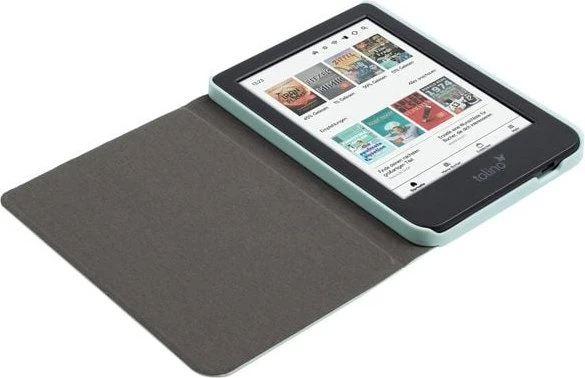 tolino shine Slim Cover, PU, light teal