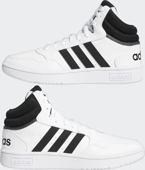 adidas Hoops 3.0 Mid Classic Vintage core black/cloud white