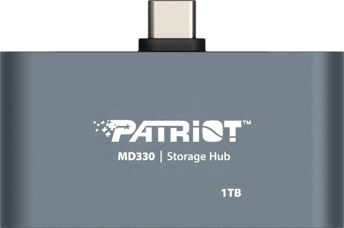 Patriot MD330 Storage Hub, 1TB, HDMI, USB-C 3.1 [Stecker]