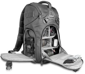 Mantona Rhodolit Rucksack schwarz