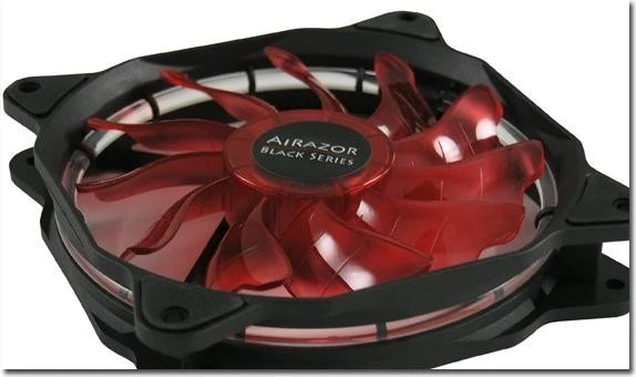 LC-Power AiRazor Black Series rot, 120mm