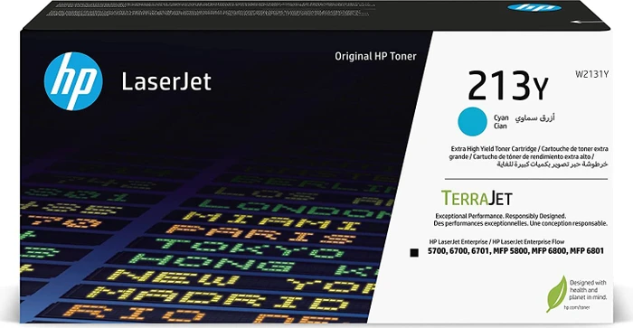 HP Toner 213Y cyan extra hohe Kapazität