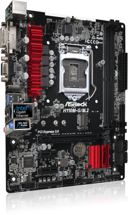 ASRock H110M-G/M.2 (Intel 1151)