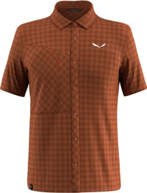 Salewa Puez Dry'Ton Hemd kurzarm bombay brown (Herren)