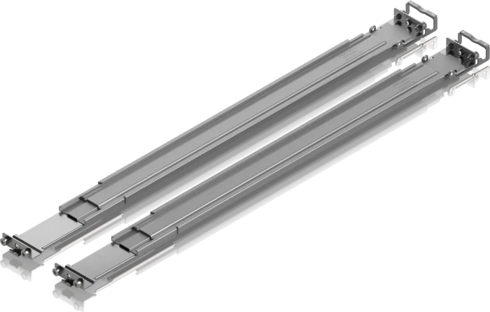 Ubiquiti UniFi Sliding Rack Rails, Rackmountschienen/Gleitschienen, grau, 21mm
