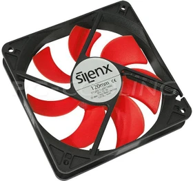 SilenX Effizio Quiet Fan Series, 1400rpm, 120mm