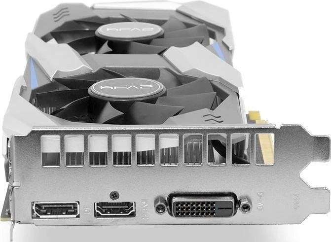 KFA2 GeForce GTX 1060 OC, 6GB GDDR5, DVI, HDMI, DP, bulk