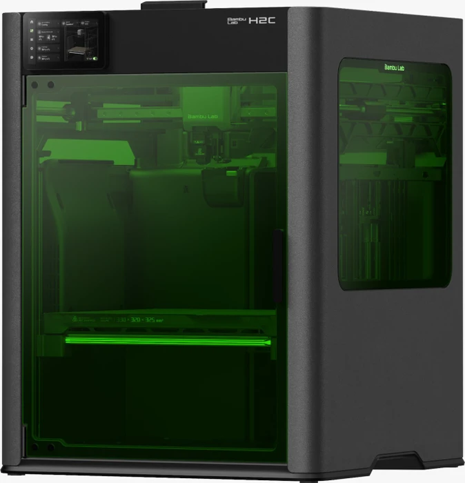 Bambu Lab H2C Full Combo 10 Watt (H2C+AMS+Laser)
