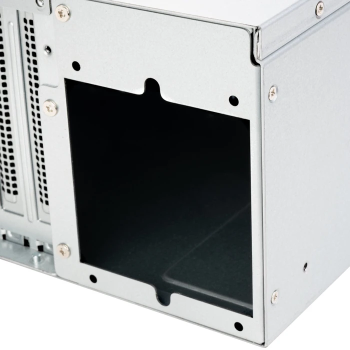 SilverStone RM31, Rackmount Server, schwarz/grau, 3HE, SFX-L