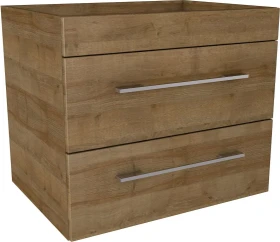 Lanzet K5 Waschtischunterschrank 67.9x50.3x57.5cm, Berg Eiche