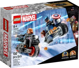LEGO Marvel Super Heroes Spielset - Black Widows & Captain Americas Motorräder