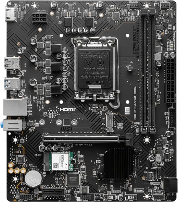 MSI PRO H610M-S WIFI DDR4 (Intel 1700)