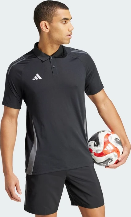 adidas Tiro 24 Competition Poloshirt kurzarm black/team dark grey (Herren)