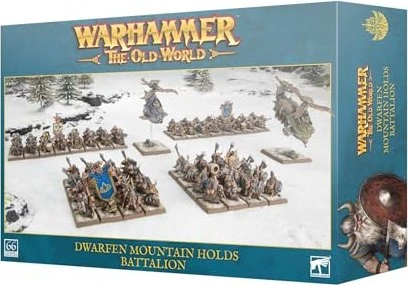 Games Workshop Warhammer The Old World - Dwarfen Mountain Holds - Battalion