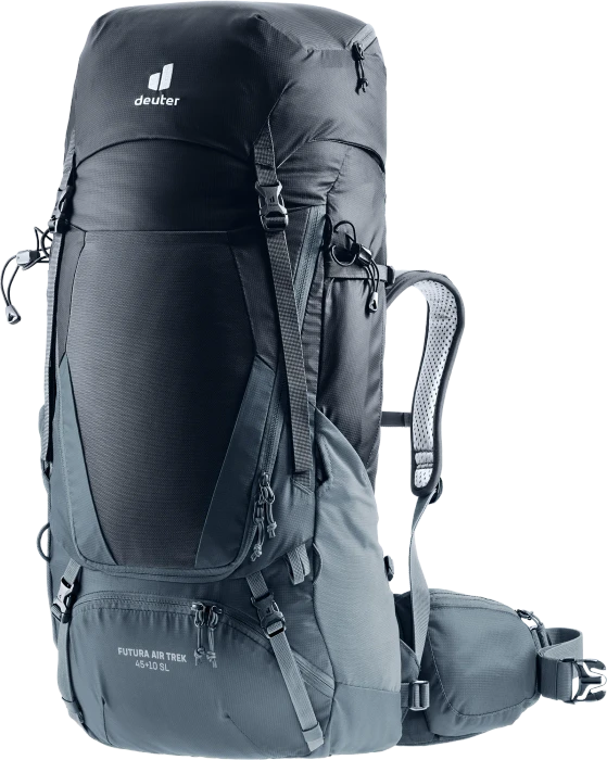 Deuter Futura Air Trek 45+10 SL black/graphite (Damen)
