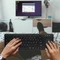 LogiLink Wireless Tastatur mit Touchpad, schwarz, USB, DE Vorschaubild