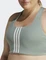 adidas Powerimpact Training Medium-Support große Größen Sport-BH silver green/white (Damen) Vorschaubild