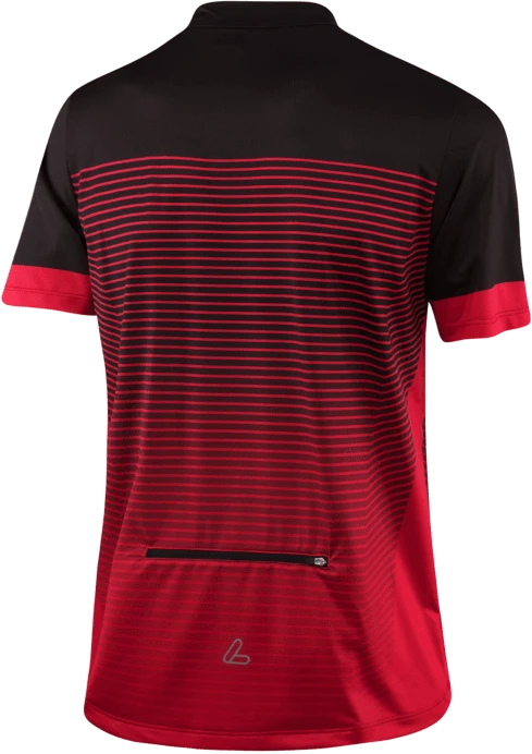 Löffler Stream 3.0 Full-Zip Trikot kurzarm rot (Herren)