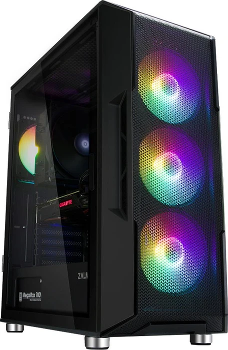 Zalman i3 Neo, schwarz, Glasfenster
