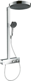 Hansgrohe Rainfinity Showerpipe 360 1jet mit ShowerTablet 350 chrom
