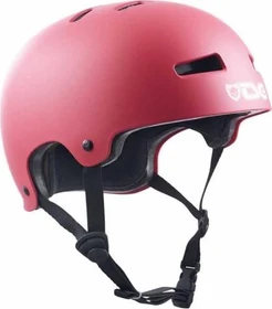 TSG Evolution Solid Color Helm satin gentle red (Junior)