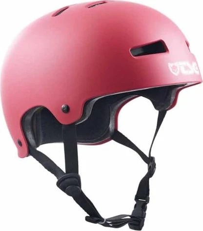 TSG Evolution Solid Color Helm satin gentle red (Junior)