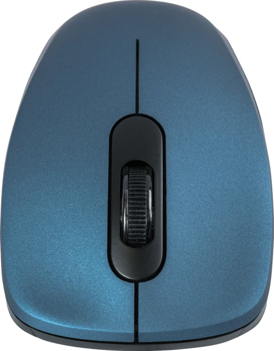 Modecom MC-WM10S Silent Wireless Mouse blau/schwarz, USB